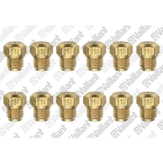 Vaillant - 291202 - Brennerdüse, 1,18, (x12) Vaillant-Nr. 291202