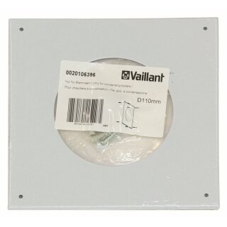 Vaillant - 0020106396 - Wandrosette 110 mm Vaillant-weiß