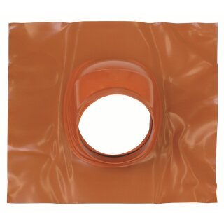 Vaillant - 0020106410 - Universal-Dachpfanne (25-50 Gr) flex rot für Abgassystem 110 mm