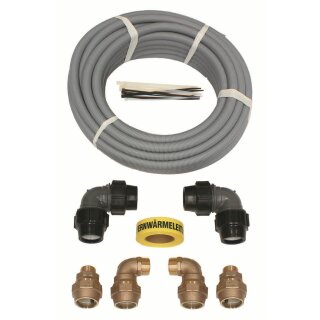 Vaillant - 0020115490 - Installationsset für flexoTHERM 15/19kW mit 2x aroCOLLECT 40mm
