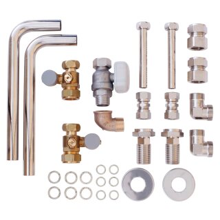Vaillant - 0020201902 - VC-Installationsset, Aust. Alt-Inst., Auf-/Unterputz, Rohre kürzbar