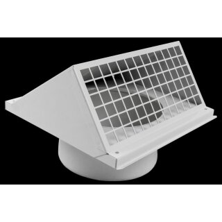 Wolf - 2575810 - Wandhaube DN160 Farbe: weiß, für CWL