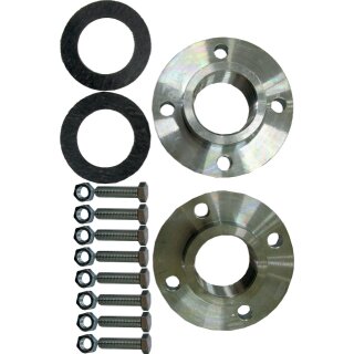 Wolf - 2484852 - Flanschset DN40 / PN6 DIN2565 Schmutzfängermontage, für MGK-2-130