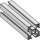Wolf - 2485501 - Montageschienen Aluplus 4 er Set, hochkant