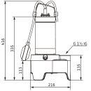 Wilo  - 3094002 - Rexa MINI3-V04.09/M05-523/A-5M, G11/2...