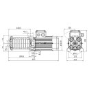 Wilo  - 4233362 - MEDANA CH1-LC.205-5,Rp1,1x230V,550W...