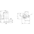 Wilo  - 6084801 - Padus UNI M05/M11-523/P,1.1kW...
