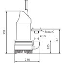 Wilo  - 6019740 - EMU KS 8E,Storz C,1x230V,0.75kW...