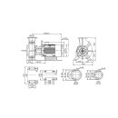 Wilo  - 9140205 - Atmos GIGA-B 40/305-5,5/4  Trockenläufer-Blockpumpe