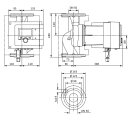 Wilo  - 2186253 - Stratos MAXO-Z 50/0,5-9 PN6/10,457W  Smart-Nassläufer-Umwälzpumpe