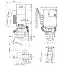 Wilo  - 2170128 - Stratos GIGA 65/1-38/3,8,DN65,3.8kW  Trockenläufer-Hocheffizienz-Einzelp