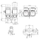 Wilo  - 2159425 - DL-E 150/200-7,5/4,DN150,7.5kW...