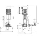 Wilo  - 2547328 - SiBoost Smart 1 HELIX VE3605-ES,15kW...