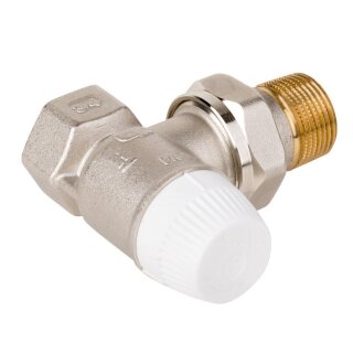 Resideo - V2050EH015A - Thermostatventilkörper H  hohe Durchflüsse, Messing, Eck 1/2
