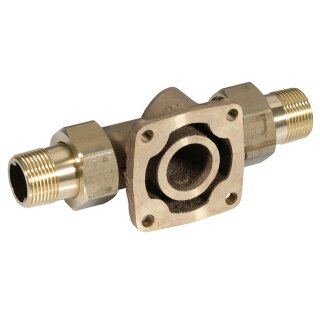 Resideo - DA74CS-1LFA - Drehbares Anschluss-Stück DA74CS  Messing bleifrei, R 1, LFA