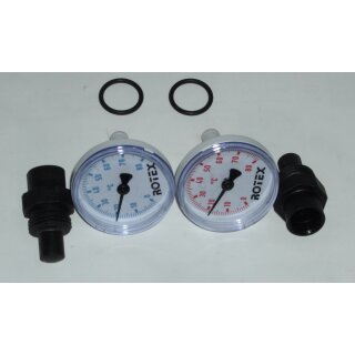Daikin - 5005225 - Thermometer-Set 0-80 für Verteiler DAIKIN Fußbodenheizung   - EAN: 4024749082475
