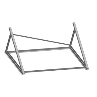 Daikin - 162060 - Basispaket Flachdachgestell FB H26P z. Montage von 1 H26P-Kollektor auf FD   - EAN: 4024749004071