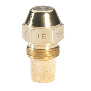 Danfoss - 030F4712 - Öldüse LE-S Vollkegel 0.60 USgal/h, 45 Grad, m. Abschlußventil