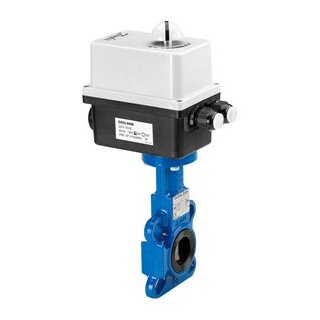 Danfoss - 065B8443 - mot. Absperrklappe VFY-WA DN100, 230V, Klappensch. Epoxid, FL