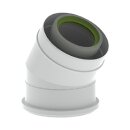 Remeha - 7648004 -  Bogen 30 Grd AW konzentrisch, DN 80/125