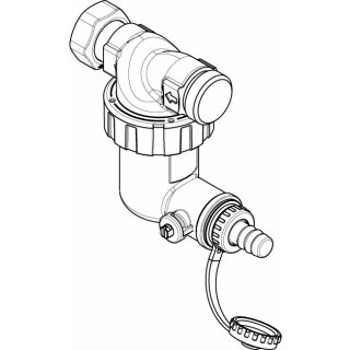 Remeha - 7705210 -  Magnetfiltersatz für PWT für Rücklaufleitung der IDU