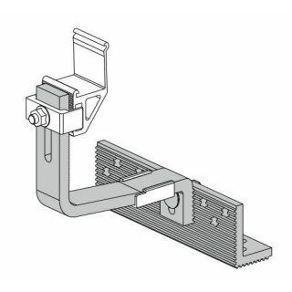 Remeha - 7742604 -  Aluminium-Sparndachanker 4 Stück, für Falzziegel