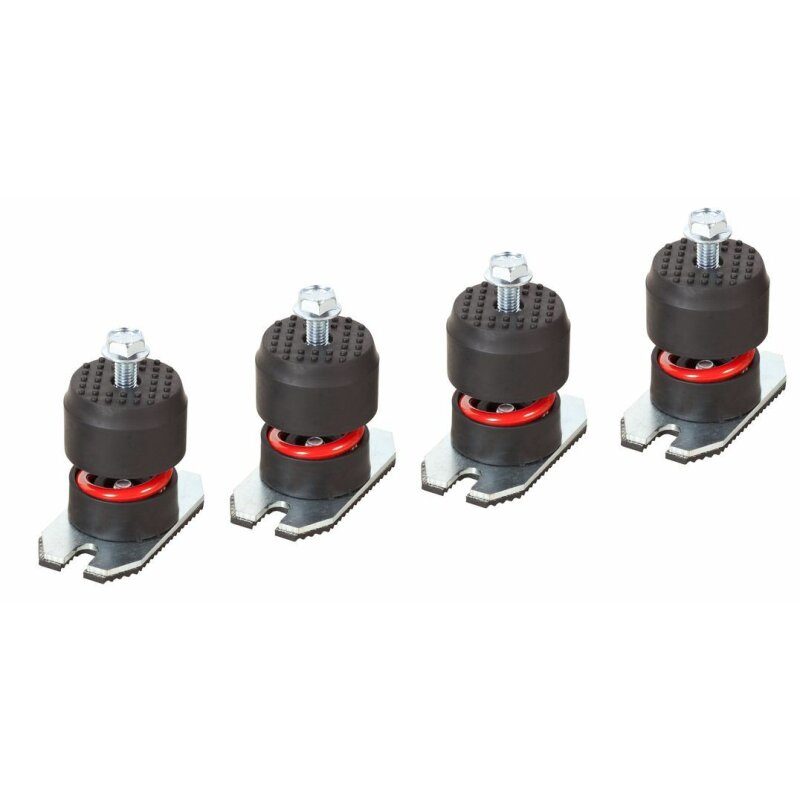 8 Stück Vibrationsdämpfer Gummi M5 - Maschinenfüße Für Geräte & Werkzeuge