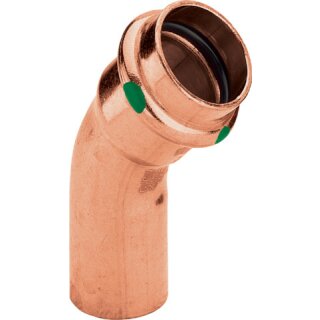 Viega - 292577 - Bogen 45 Grad mit SC Profipress 2426.1 in 12mm Kupfer
