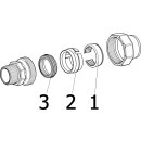 Viega - 277635 - Verschraubung Maxiplex 9011 in 40mmxR1 1/2 Rotguss