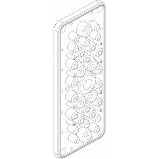 Bosch - 8738206752 - Ersatzteil TTNR: 8738206752 Kabeldurchführung