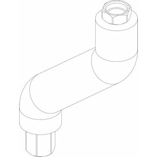 Bosch - 8738804086 - Ersatzteil TTNR: 8738804086 Anschlussbogen BSS6 G3/4 kpl everp