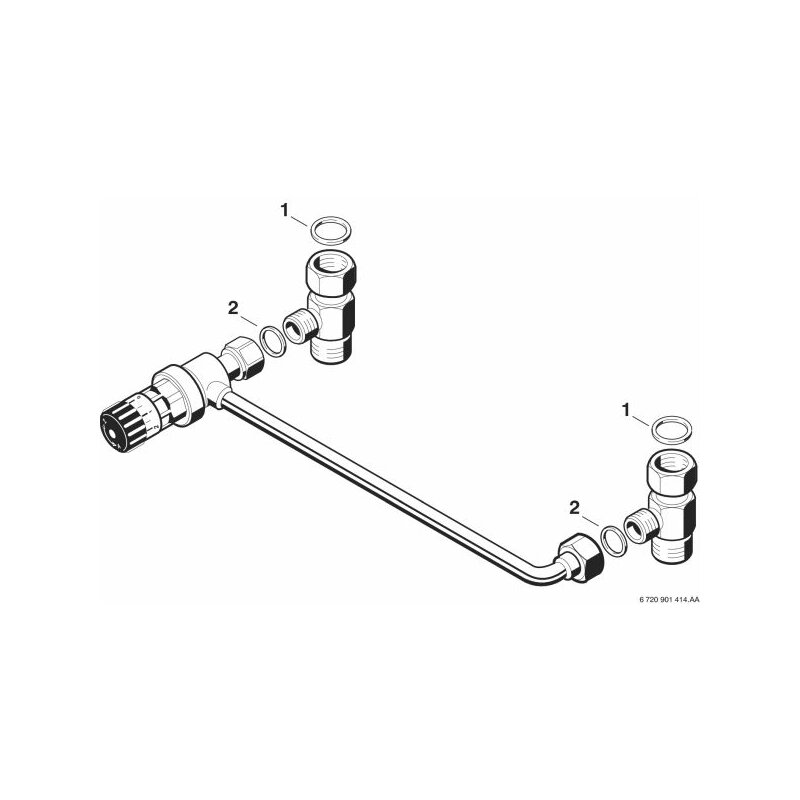 Bosch - 7719001574 - Installationszubehör Nr. 687, 113,38 €