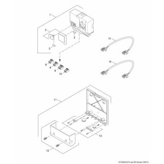Bosch - 7736603351 - Reglermodul DM10 für Drosselklappe zum Anschluss Ringdrosselklappe an MX25