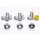 Bosch - 7738112217 - Installationszubehör Nr. 424/1 Serviceset R 1/2 mit TAE, Unterputz