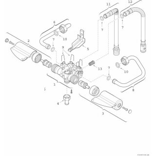 Bosch - 8738727933 - Ersatzteil TTNR: 8738727933 Mischer-(CELSIUS)