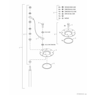 Bosch - 7735500783 - bodensteh. Systemspeicher STORA W 200-5 EP1 C , 1550x600, 200 L, silber
