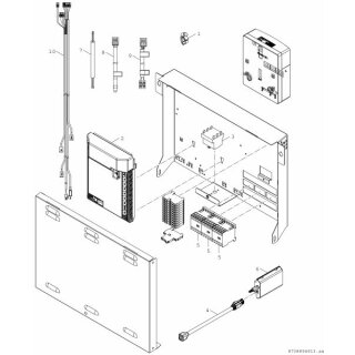 Bosch - 8738210334 - Kompaktmodul AWMB 9 für Luft-WP Hydraulik, Regelung und Pufferspeicher