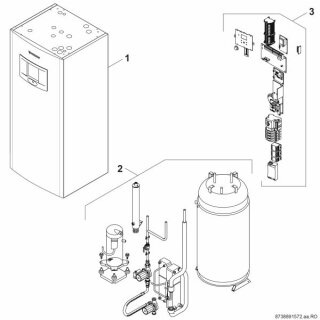 Bosch - 7738600323 - Solewärmepumpe SUPRAECO STM 60-1 1800x600x645, Modulgerät, 5,6 kW
