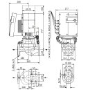 Wilo  - 2170581 - Stratos GIGA 80/1-32/4,1-S1,DN 80,4.1kW  Trockenläufer-Hocheffizienz-Einzelp