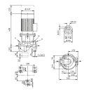 Wilo  - 2220111 - Atmos GIGA-I 50/105-3/2-S1,DN50,3kW  Trockenläufer-Standard-Einzelpumpe