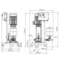 Wilo  - 2554093 - MODV1-1CV1-L-213/EC  Hochdruck-Kreiselpumpe