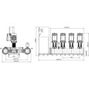 Wilo  - 2552091 - COR-4 MVIE 7004/SCe,22kW  Mehrpumpenanlage