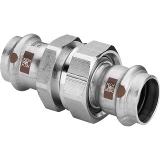 Viega - 810597 - Verschraubung mit SC Temponox 1760 in 42mm Stahl nichtrostend