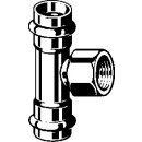 Viega - 810917 - T-Stück mit SC Temponox 1717.2 in...
