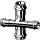 Viega - 812553 - Kreuzstück mit SC Temponox 1748 in 18x15mm Stahl nichtrostend