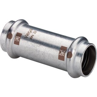 Viega - 809249 - Schiebemuffe mit SC Temponox 1715.5 in 35mm Stahl nichtrostend