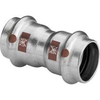 Viega - 809027 - Muffe mit SC Temponox 1715 in 42mm Stahl nichtrostend