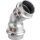 Viega - 809850 - Bogen 45 Grad mit SC Temponox 1726 in 18mm Stahl nichtrostend