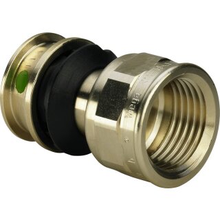 Viega - 646202 - Übergangsstück mit SC Raxofix 5312 in 25mm x Rp1 Siliziumbronze