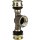 Viega - 647155 - T-Stück mit SC Raxofix 5317 in 25mmxRp3/4x25mm Siliziumbronze